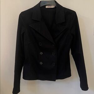 Comptoir des Cotonniers Double Breasted Cotton Jacket